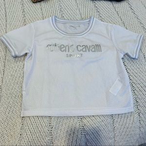 Roberto Cavalli Mesh Tee